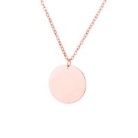 Personalized Gifts For Mom Unique Jewelry Pet Photo Cust Om (Option: Rose Gold-3pendant-60cm)